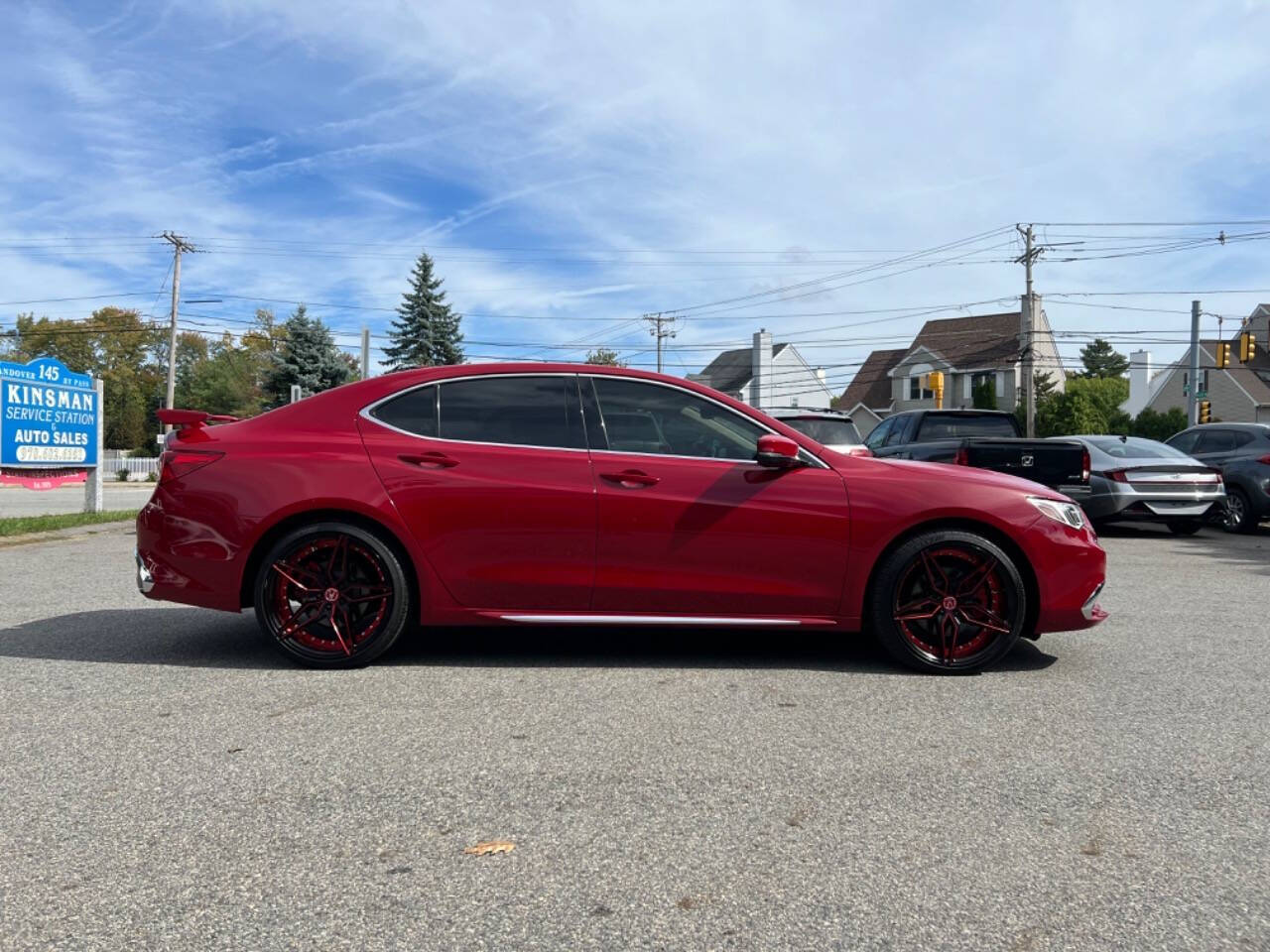 2018 Acura TLX for sale at Kinsman Auto Sales in North Andover, MA