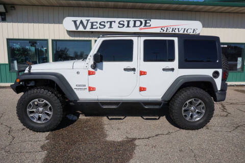 2017 Jeep Wrangler Unlimited for sale at West Side Service in Auburndale WI