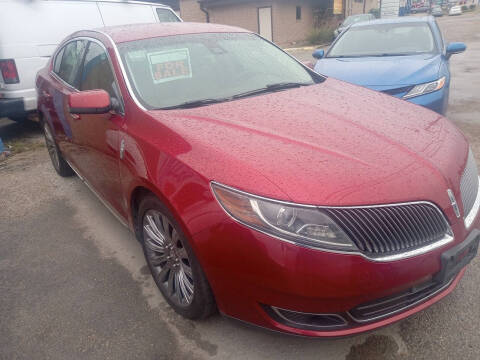 2013 Lincoln MKS for sale at G & S SALES  CO - G & S SALES CO in Arlington TX