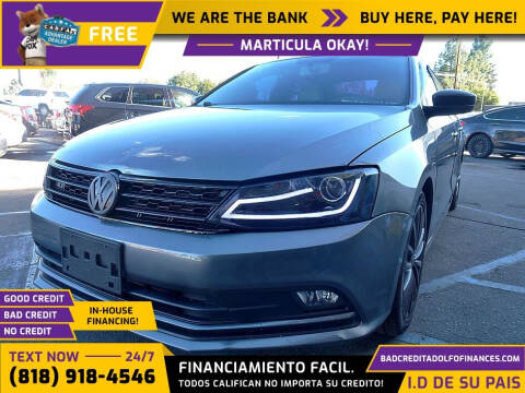 2016 Volkswagen JETTA  SPORT PZEV for sale at Adolfo Finances in Los Angeles CA