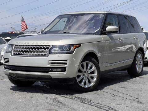 2014 Land Rover Range Rover for sale at Atlanta Unique Auto Sales in Norcross GA