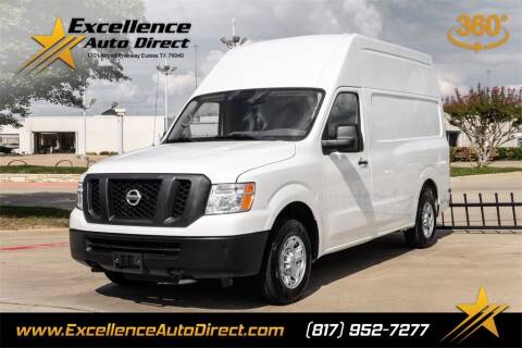 2020 Nissan NV Cargo for sale at Excellence Auto Direct in Euless TX