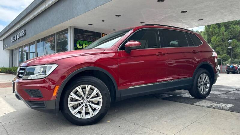 2018 Volkswagen Tiguan for sale at Allen Motors, Inc. in Thousand Oaks CA