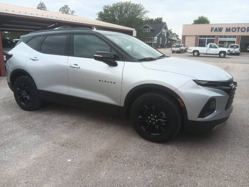 Used 2022 Chevrolet Blazer 2LT with VIN 3GNKBHR41NS150617 for sale in Cambridge, NE