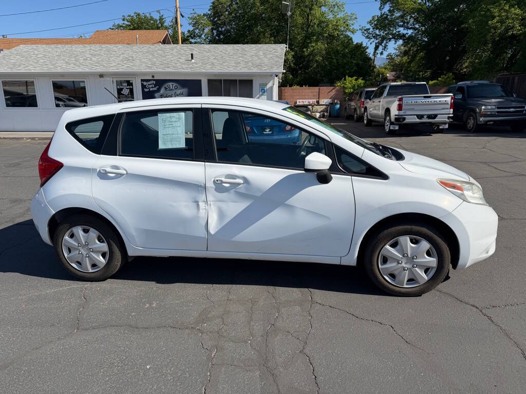White 2015 Nissan Versa Note S S 4dr Hatchback 2