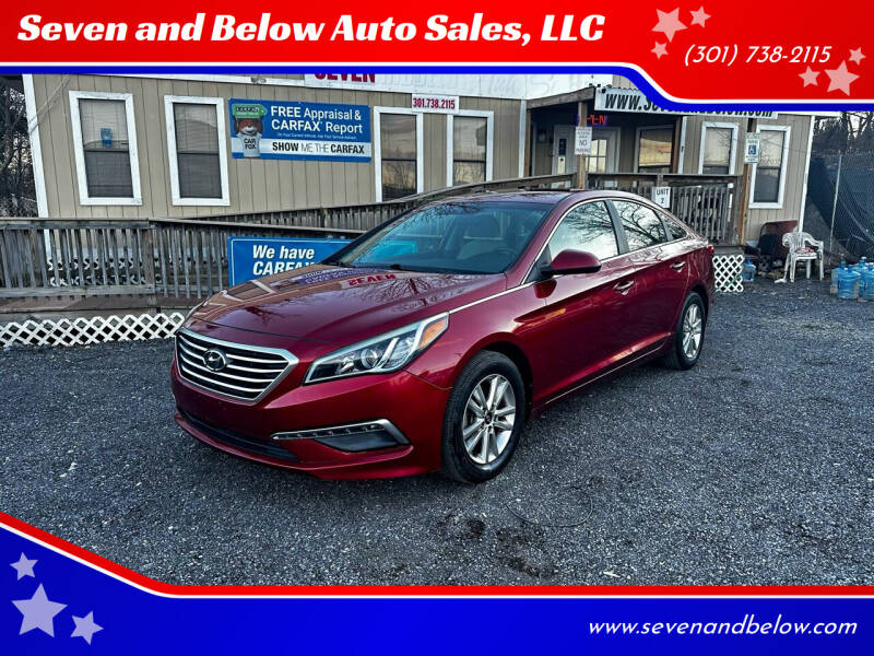 2015 Hyundai Sonata for sale at Seven and Below Auto Sales, LLC in Rockville MD