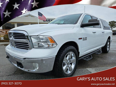 2018 RAM 1500 for sale at Gary's Auto Sales in Sneads Ferry NC