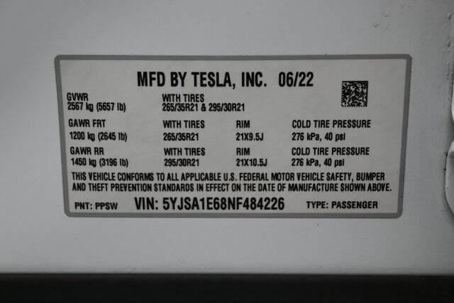 2022 Tesla Model S Plaid