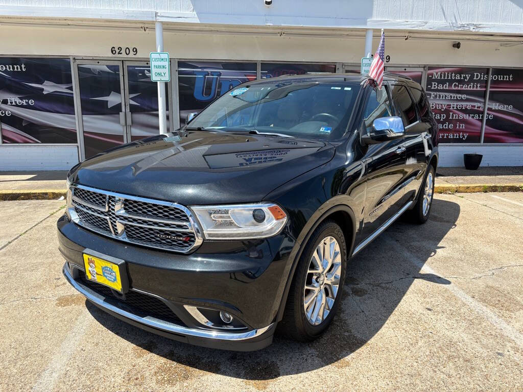 Black 2014 Dodge Durango Citadel AWD Citadel 4dr SUV 2