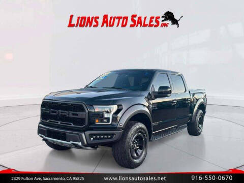 2017 Ford F-150 for sale at LIONS AUTO SALES in Sacramento CA