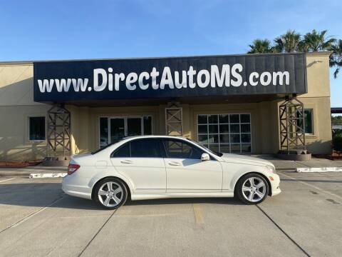 2011 Mercedes-Benz C-Class for sale at Direct Auto in D'Iberville MS