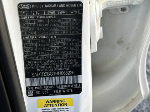 2017 Land Rover Discovery Sport HSE