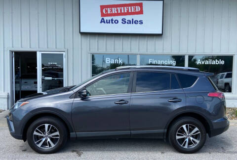 2018 Toyota RAV4 for sale at Certified Auto Sales in Des Moines IA