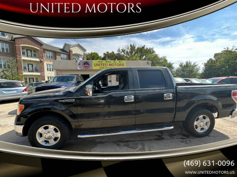 2013 Ford F-150 for sale at UNITED MOTORS in Mckinney TX