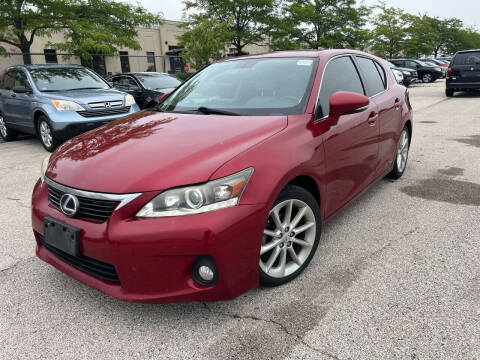 2012 Lexus CT 200h for sale at ELMHURST  CAR CENTER in Elmhurst IL