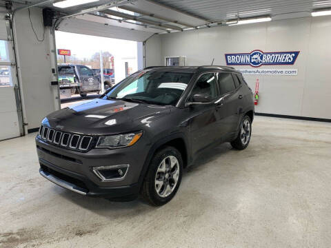 2021 Jeep Compass for sale at Brown Brothers Automotive Sales And Service LLC in Hudson Falls NY