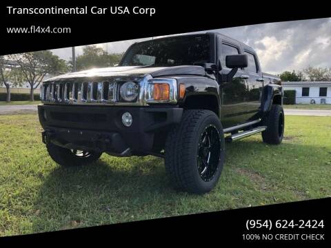 2009 HUMMER H3T for sale at Transcontinental Car USA Corp in Fort Lauderdale FL