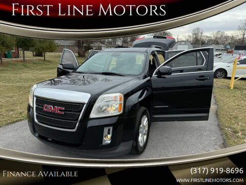 2013 GMC Terrain for sale at First Line Motors in Brownsburg IN