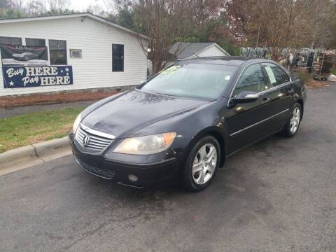 2005 Acura RL for sale at TR MOTORS in Gastonia NC