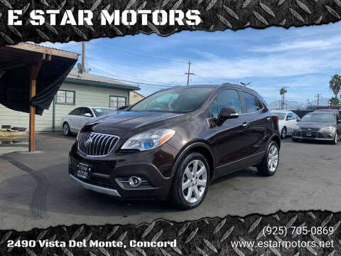 2015 Buick Encore for sale at E STAR MOTORS in Concord CA