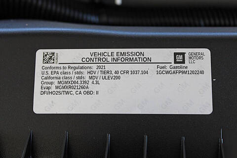 2021 Chevrolet Express 2500