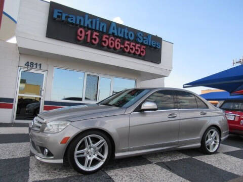 2009 Mercedes-Benz C-Class for sale at Franklin Auto Sales in El Paso TX