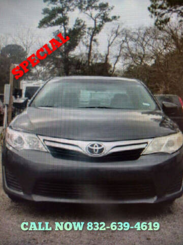 2012 Toyota Camry for sale at Jump and Drive LLC in Humble TX