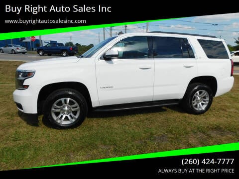 2015 Chevrolet Tahoe for sale at Buy Right Auto Sales Inc in Fort Wayne IN