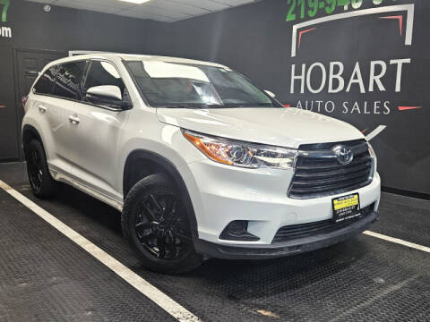 2016 Toyota Highlander for sale at Hobart Auto Sales in Hobart IN