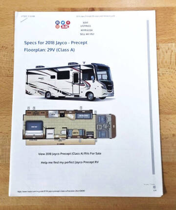 2018 Ford Motorhome Chassis