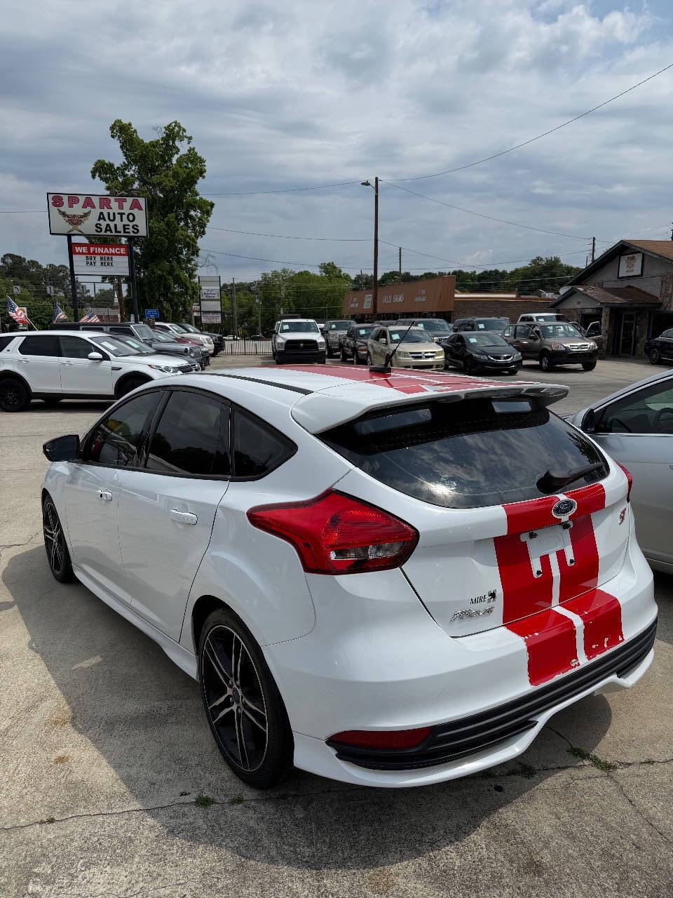 White 2016 Ford Focus ST ST 4dr Hatchback 6