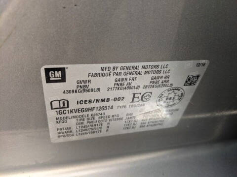 2017 Chevrolet Silverado 2500HD