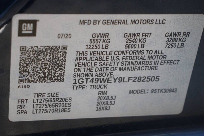 2020 GMC Sierra 3500HD