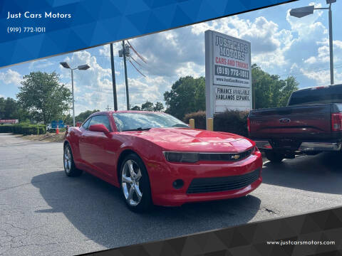 2014 Chevrolet Camaro for sale at Just Cars Motors in Raleigh NC