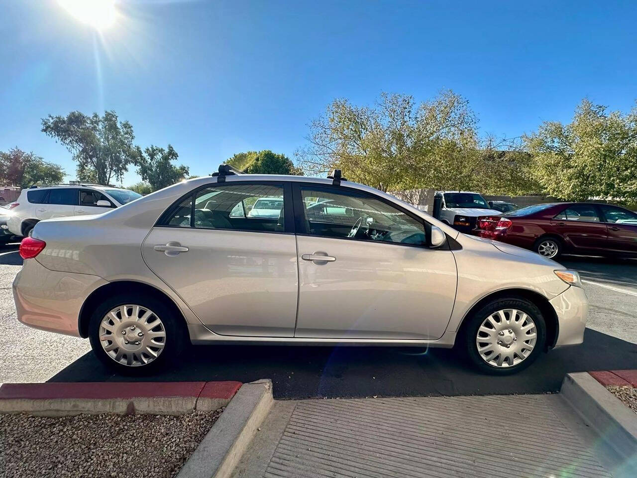 2012 Toyota Corolla for sale at HUDSONS AUTOS in Gilbert, AZ