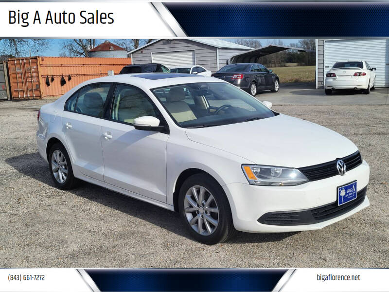 2012 Volkswagen Jetta for sale at Big A Auto Sales Lot 2 in Florence SC