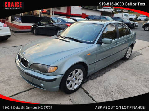 2004 BMW 3 Series for sale at CRAIGE MOTOR CO in Durham NC