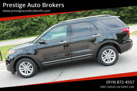 2013 Ford Explorer for sale at Prestige Auto Brokers in Raleigh NC