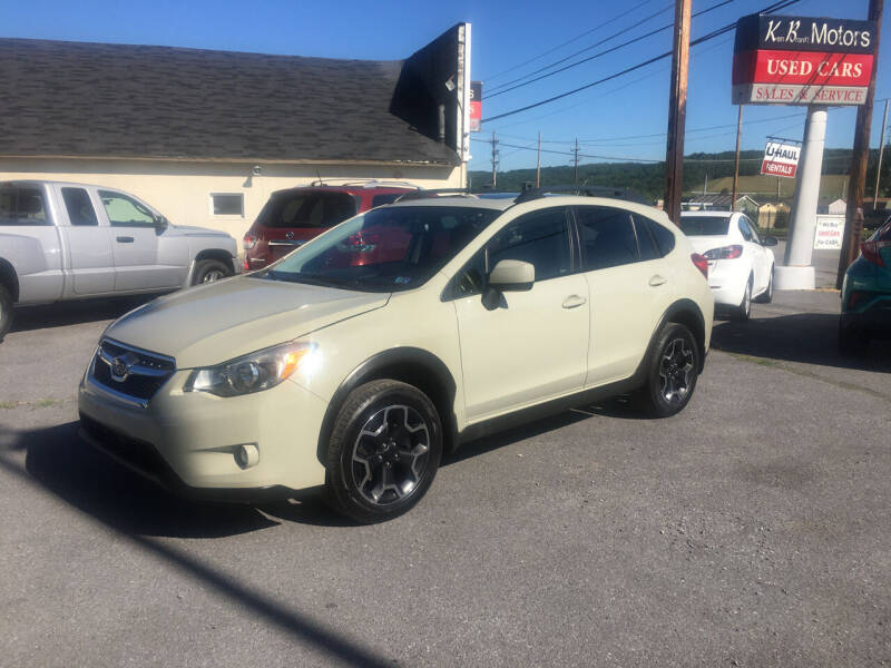 2014 Subaru XV Crosstrek for sale at K B Motors in Clearfield PA
