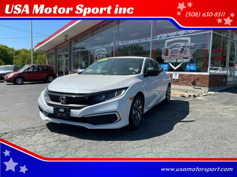2019 Honda Civic for sale at USA Motor Sport inc in Marlborough MA