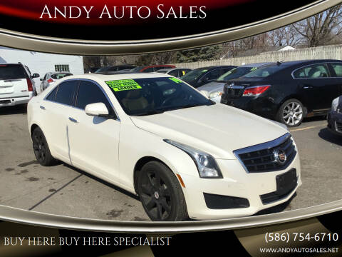 2013 Cadillac ATS for sale at Andy Auto Sales in Warren MI