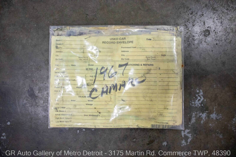 1967 Chevrolet Camaro