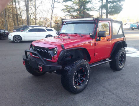 2010 Jeep Wrangler for sale at RTE 123 Village Auto Sales Inc. in Attleboro MA