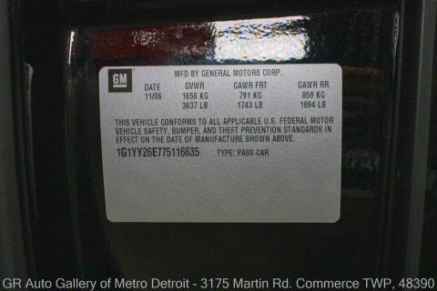 2007 Chevrolet Corvette Z06