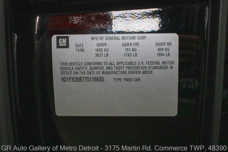 2007 Chevrolet Corvette Z06