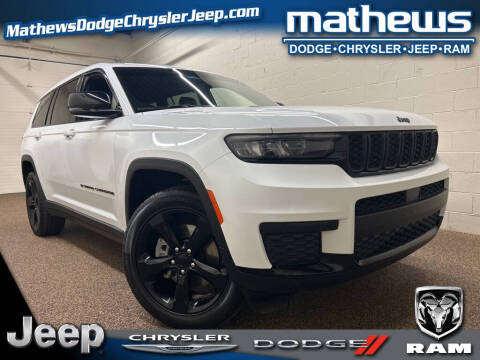 2021 Jeep Grand Cherokee L for sale at MATHEWS DODGE INC in Marion OH