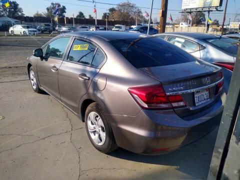 2013 Honda Civic for sale at Affordable Auto Finance in Modesto CA