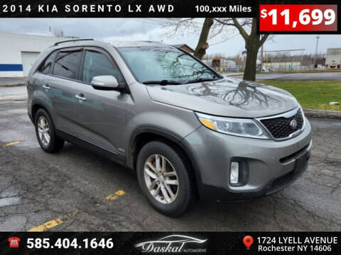 2014 Kia Sorento for sale at Daskal Auto LLC in Rochester NY