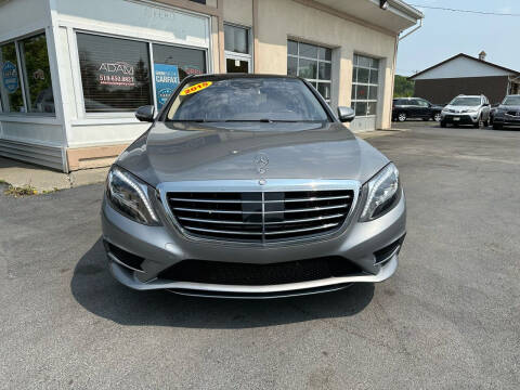 2015 Mercedes-Benz S-Class for sale at ADAM AUTO AGENCY in Rensselaer NY