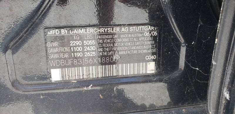 2006 Mercedes-Benz E-Class E 500 4MATIC